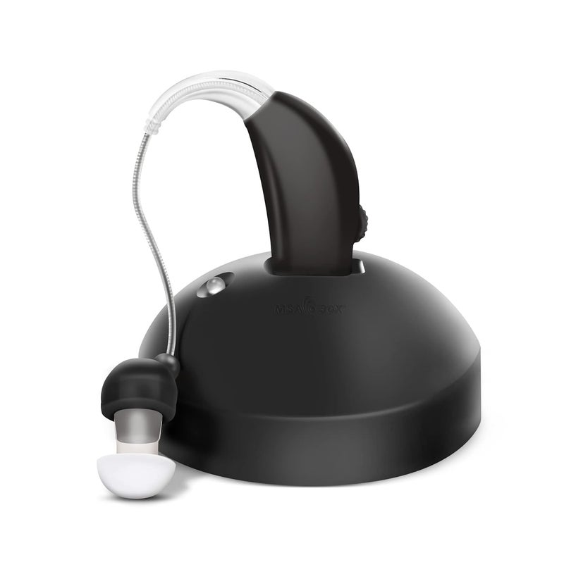MSA 30X MSA PRO Sound Amplifier, Amplifies Sound by 30 Times, Up to 20 Hours Continuous Use, Lightweight, Nearly Invisible, Adjustable Volume, Fast Charging, Black, 1ct - Image 3
